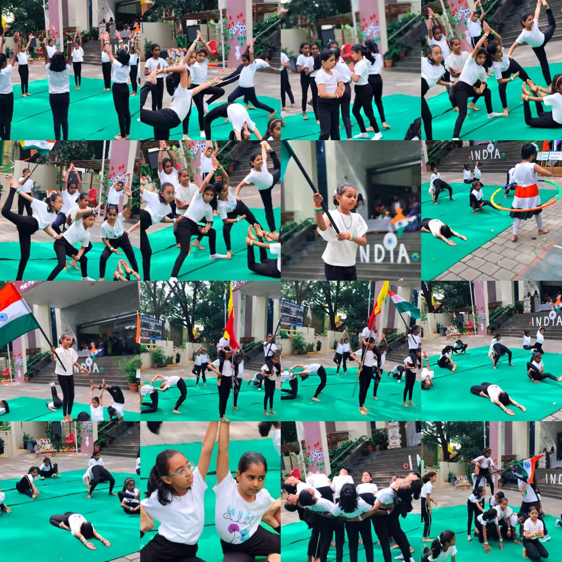 Everyday campus life at St. Philomena's
