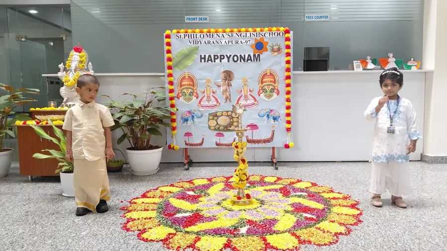 Onam celebration at St. Philomena's